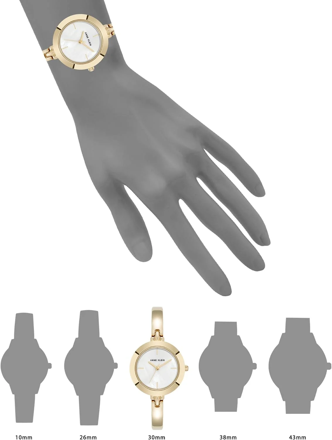 ساعت النگویی زنانه آنه کلاین به همراه مجموعه زه های قابل تعویض ساعت النگویی زنانه آنه کلاین به همراه مجموعه زه های قابل تعویض