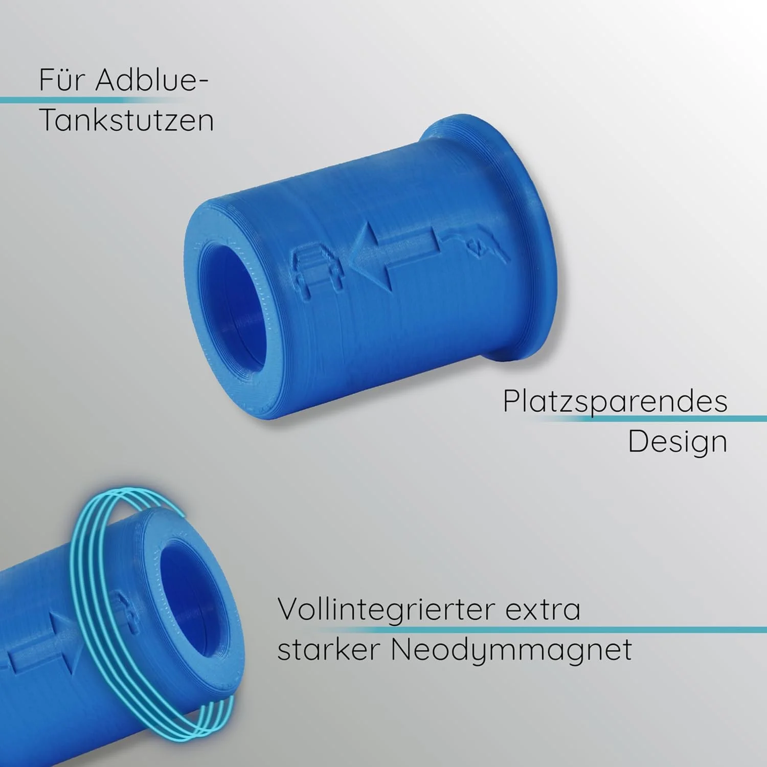 آداپتور سه بعدی M Adblue برای ایستگاه سوخت، خودروهای دیزلی، کامیون و تراکتور