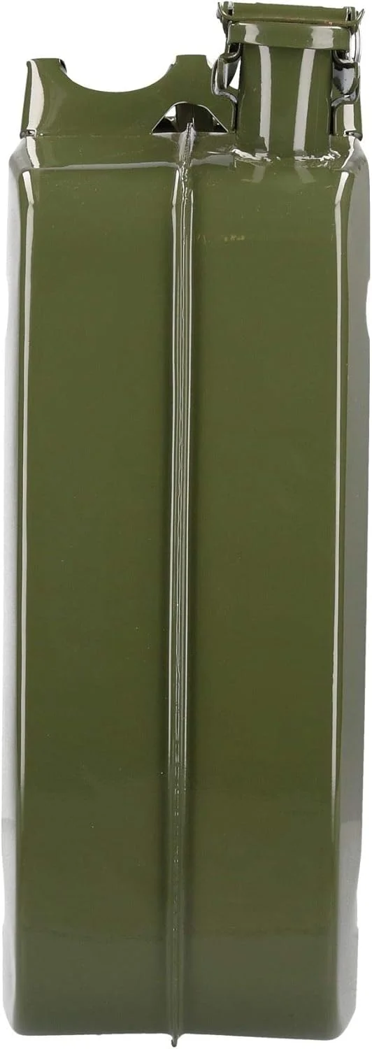 ظرف فلزی 20 لیتری حمل سوخت AB Tools مناسب برای بنزین، گازوئیل، روغن و سایر مایعات ظرف فلزی 20 لیتری حمل سوخت AB Tools مناسب برای بنزین، گازوئیل، روغن و سایر مایعات