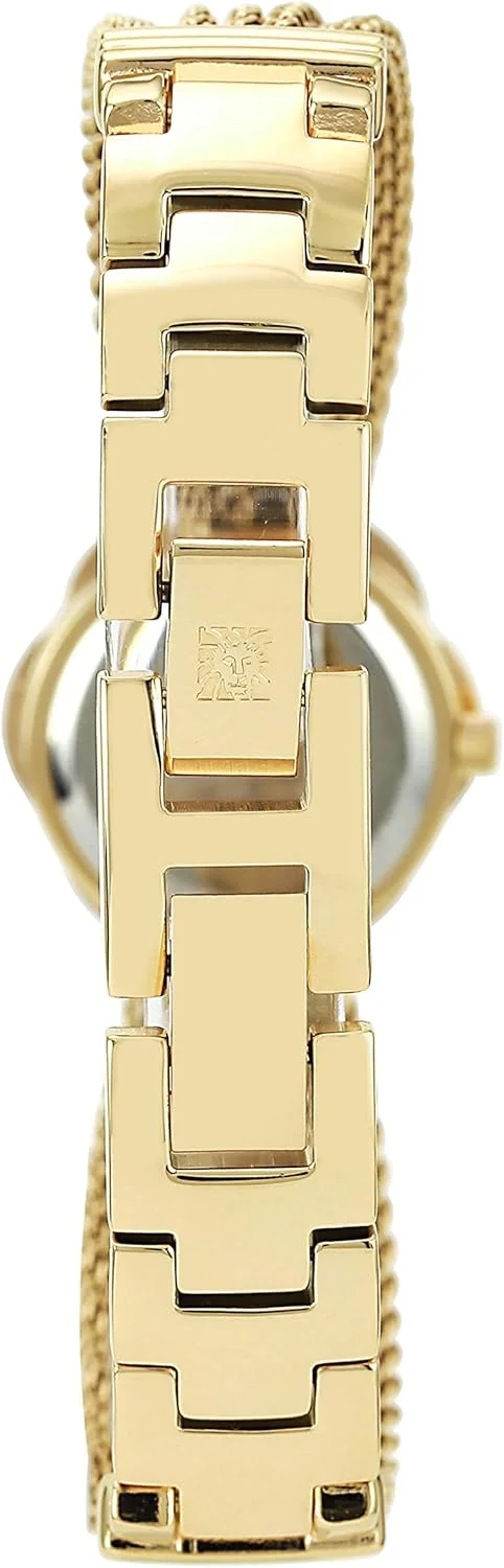 ساعت مچی زنانه آنه کلاین با صفحه طلایی و بند روکش طلای زرد - AK-1046CHCV