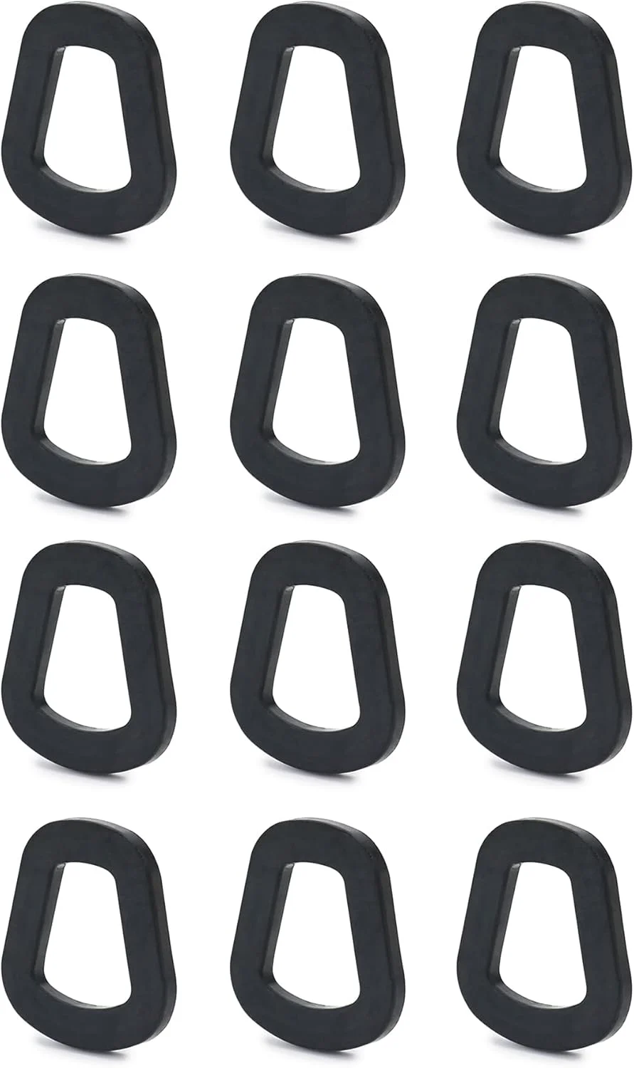 واشر جایگزین گالن سوخت 12 عددی، واشرهای لاستیکی دهانه گالن سوخت برای گالن سوخت ناتو 20 لیتری/5 گالنی