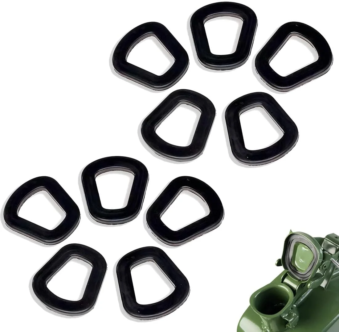 COYUN بسته 10 عددی واشر فلزی جایگزین واشر مخزن سوخت، مهر و موم فلزی جایگزین برای مخزن بنزین، مخزن سوخت 5، 10، 20 لیتری