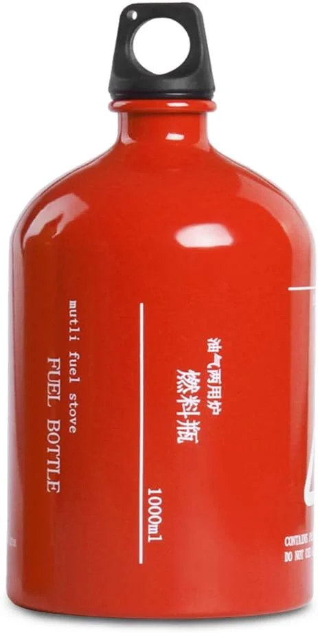 بطری سوخت خالی 1000 میلی لیتری بنزین نفت سفید برای اجاق گاز کمپینگ