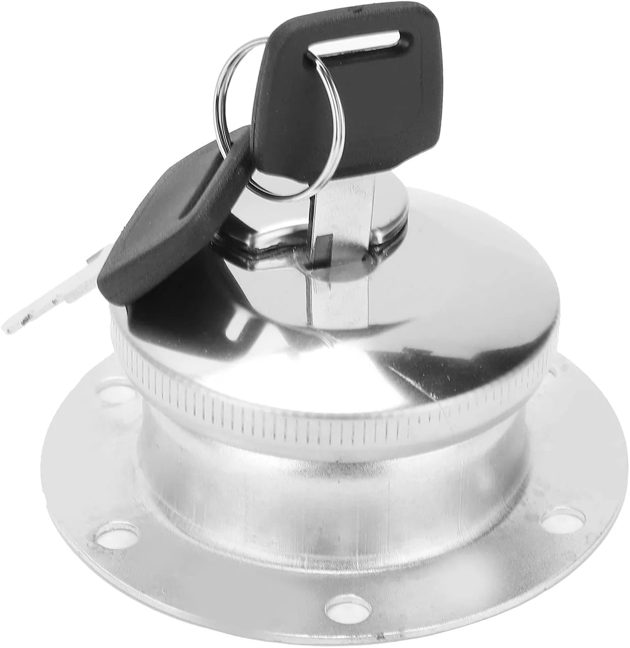 درب باک بنزین استیل به همراه کلید و واشر مناسب برای ژنراتور درب باک بنزین استیل به همراه کلید و واشر مناسب برای ژنراتور