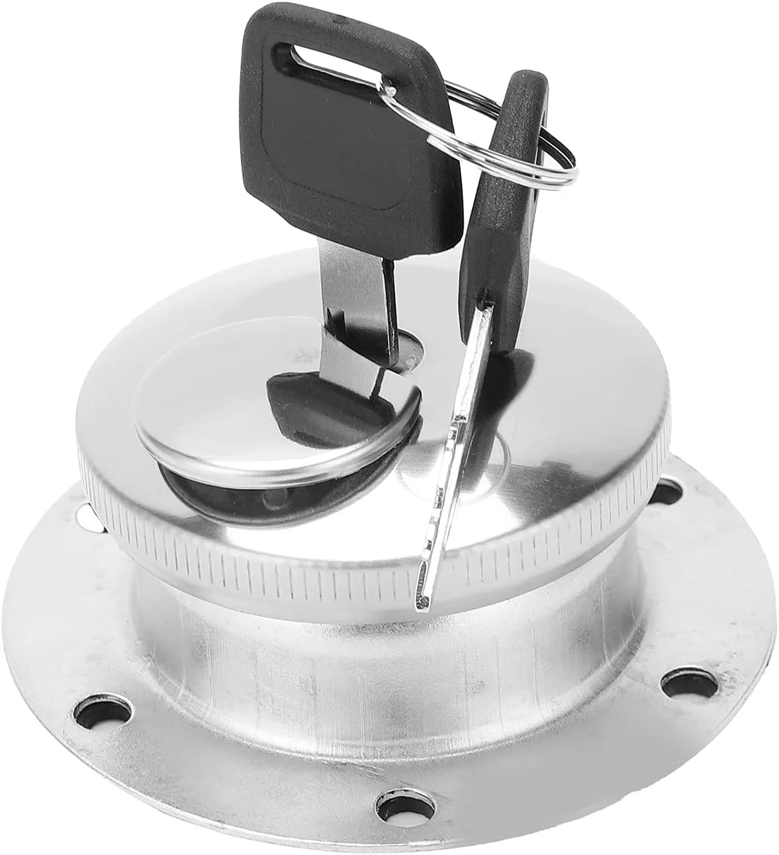 درب باک بنزین استیل به همراه کلید و واشر مناسب برای ژنراتور درب باک بنزین استیل به همراه کلید و واشر مناسب برای ژنراتور