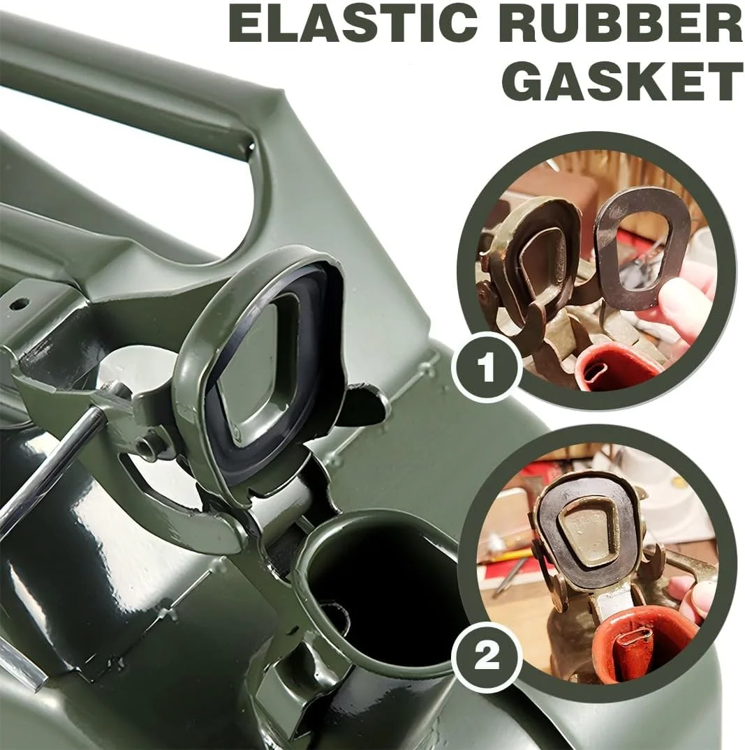 COYUN بسته 10 عددی واشر فلزی جایگزین واشر مخزن سوخت، مهر و موم فلزی جایگزین برای مخزن بنزین، مخزن سوخت 5، 10، 20 لیتری