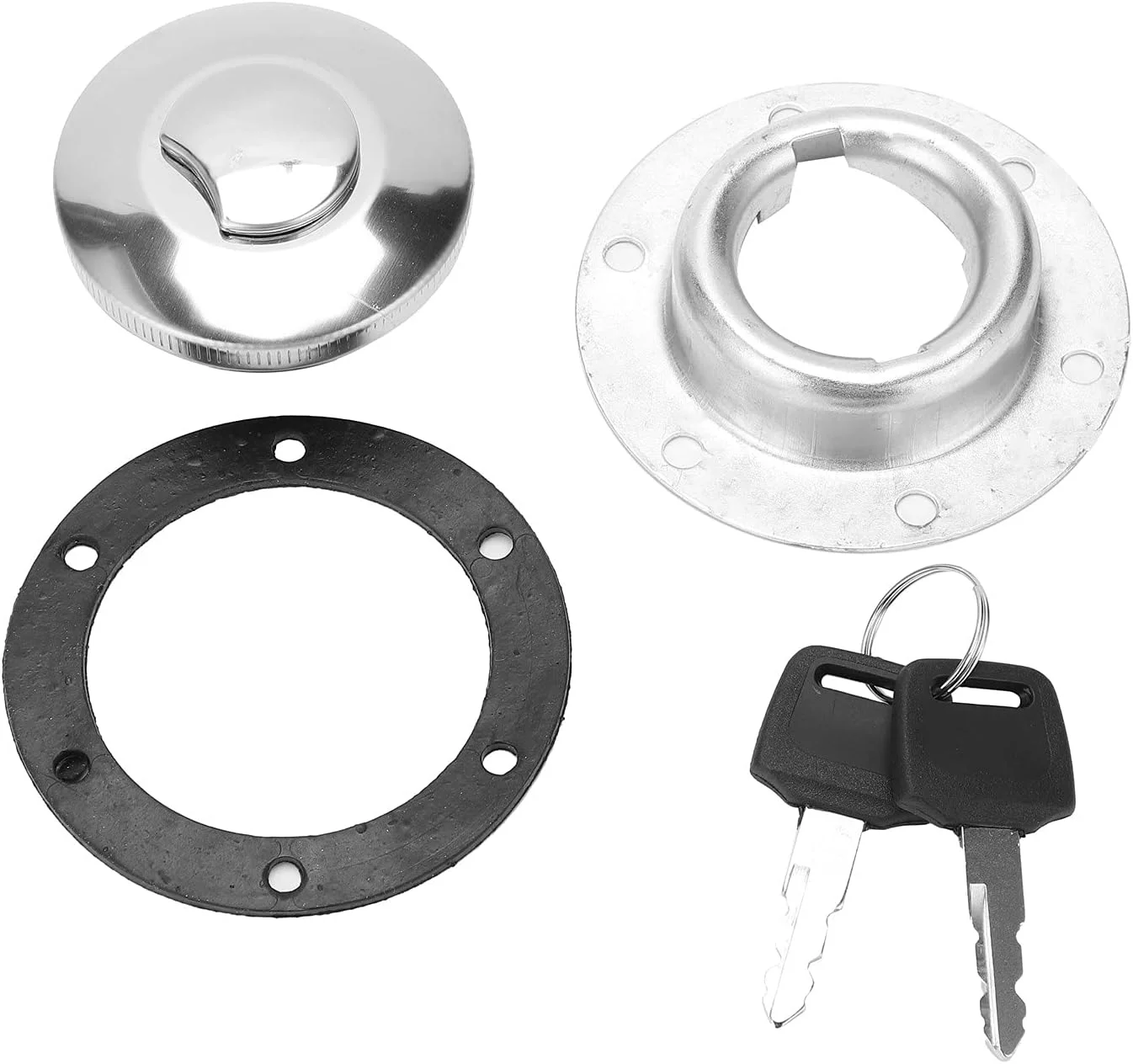 درب باک بنزین استیل به همراه کلید و واشر مناسب برای ژنراتور درب باک بنزین استیل به همراه کلید و واشر مناسب برای ژنراتور