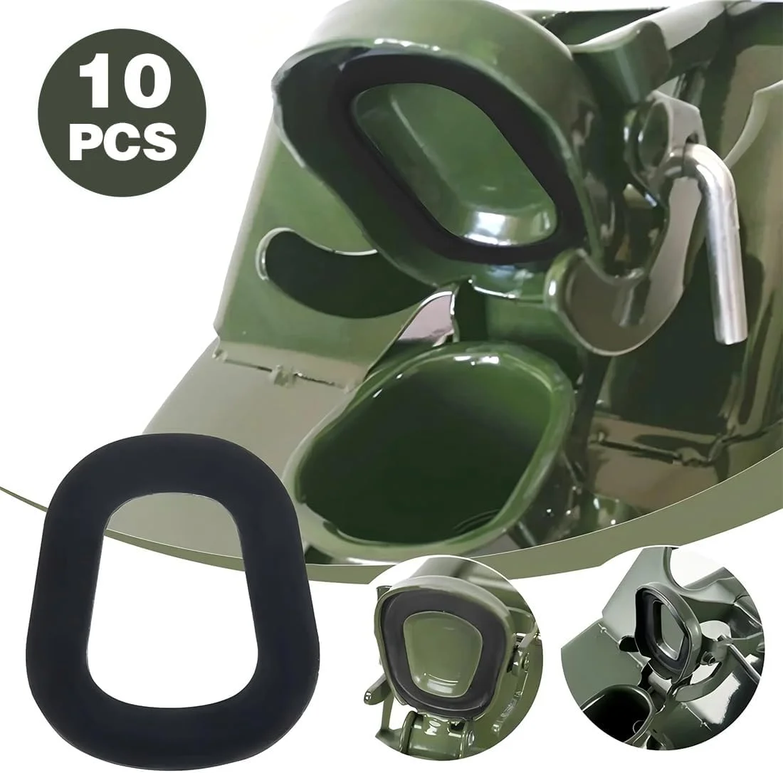 COYUN بسته 10 عددی واشر فلزی جایگزین واشر مخزن سوخت، مهر و موم فلزی جایگزین برای مخزن بنزین، مخزن سوخت 5، 10، 20 لیتری