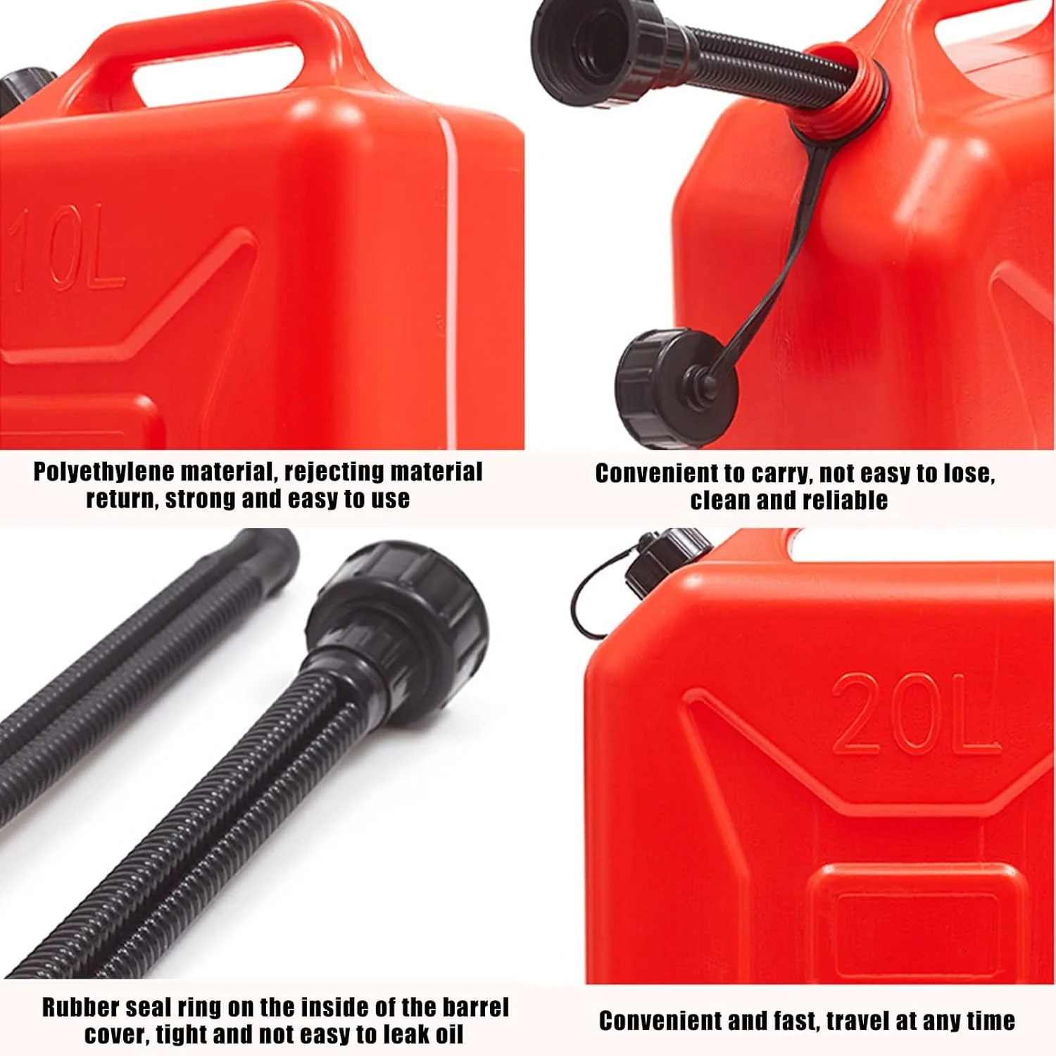 ظرف روغن بخاری، مخزن روغن ماشین | بشکه ضخیم شده برای سوخت گیری مجدد بنزین خودرو، موتور سیکلت، کامیون، قایق، ماشین چمن زنی، تراکتور 5 لیتر/10 لیتر/20 لیتر ظرف روغن بخاری، مخزن روغن ماشین | بشکه ضخیم شده برای سوخت گیری مجدد بنزین خودرو، موتور سیکلت، کامیون، قایق، ماشین چمن زنی، تراکتور 5 لیتر/10 لیتر/20 لیتر