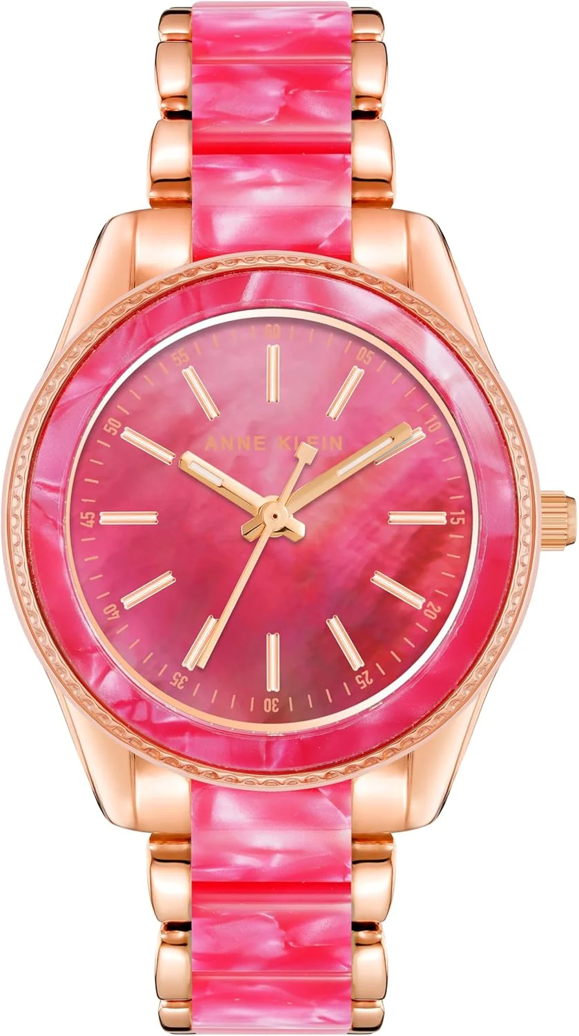 ساعت مچی زنانه آنه کلاین با دستبند رزینی ساعت مچی زنانه آنه کلاین با دستبند رزینی