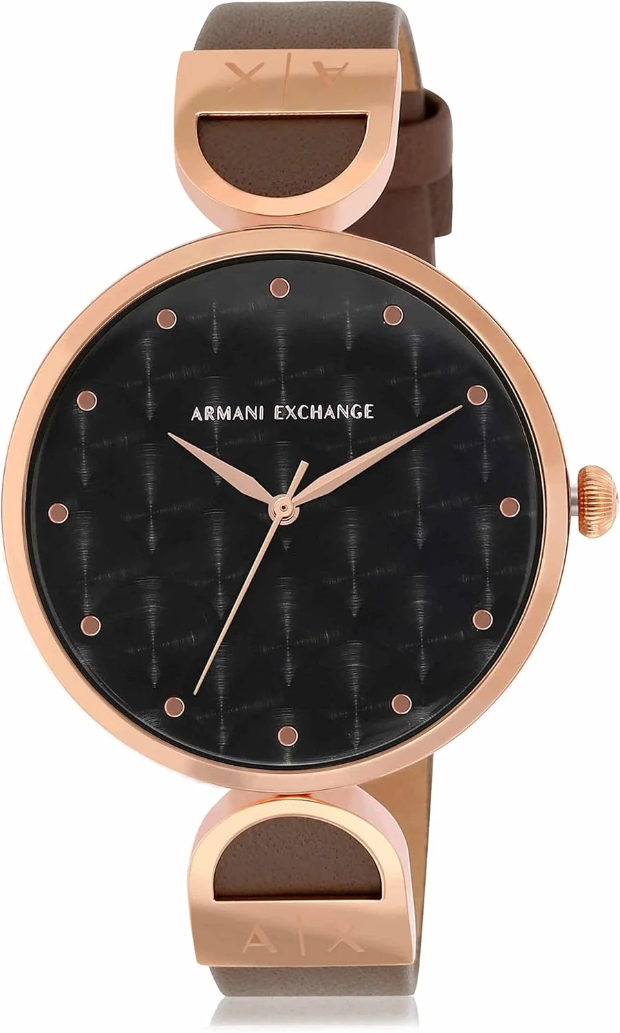 ساعت مچی زنانه آنالوگ آرمانی اکسچنج مدل Brooke با صفحه مشکی-AX5329 ساعت مچی زنانه آنالوگ آرمانی اکسچنج مدل Brooke با صفحه مشکی-AX5329