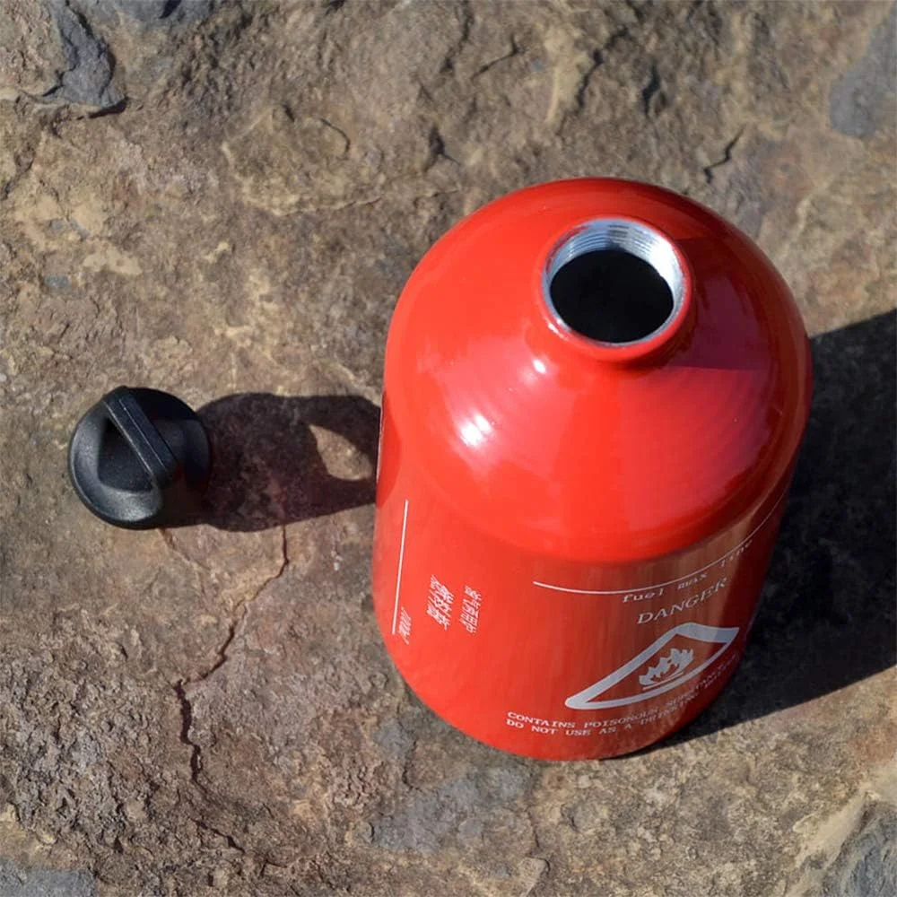 ظرف سوخت آلیاژ آلومینیوم 1000 میلی لیتری برای بنزین، نفت سفید و گازوئیل - ایده آل برای استفاده در اجاق گاز کمپینگ