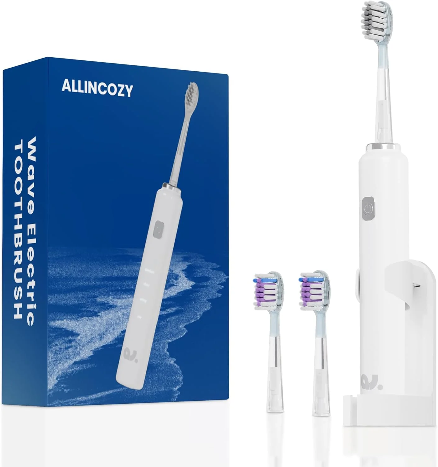 مسواک برقی سفید ALLINCOZY مدل Wave