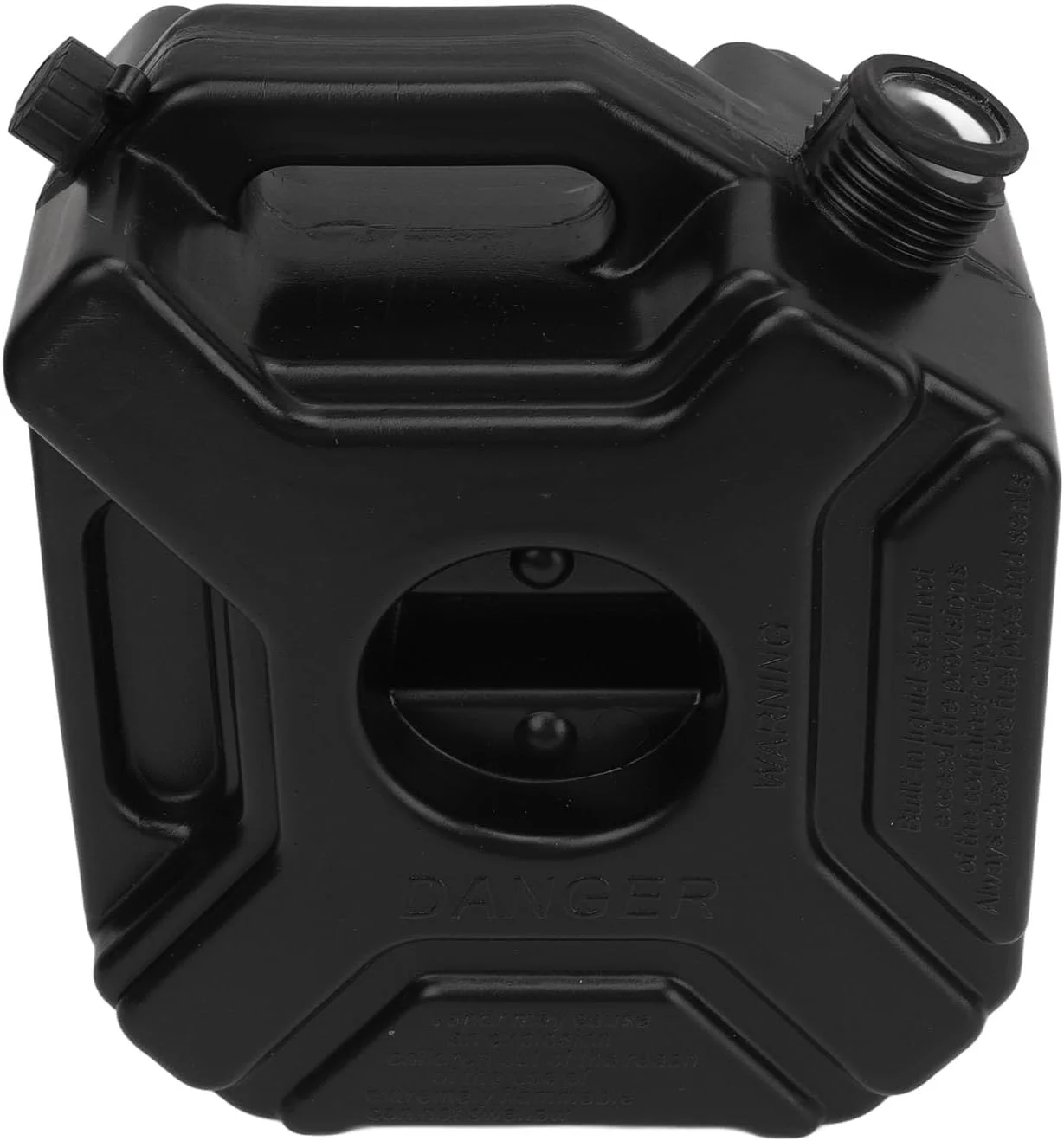 مخزن بنزین 3 لیتری (0.75 گالن) مشکی رنگ، مخزن پشتیبان اضطراری برای خودرو، موتورسیکلت، UTV، ATV و موتورهای خاکی (ABS)