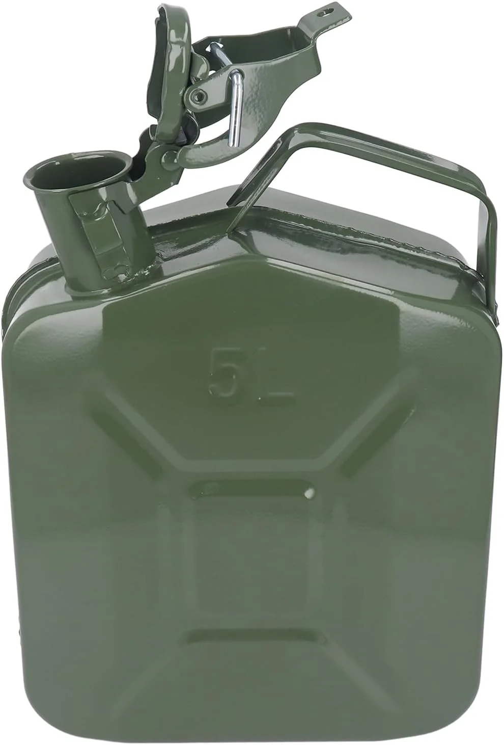 مخزن بنزین 1.3 گالنی، تانک سوخت استیل ضد زنگ، گالن بنزین 5 لیتری با نازل تهویه اتوماتیک