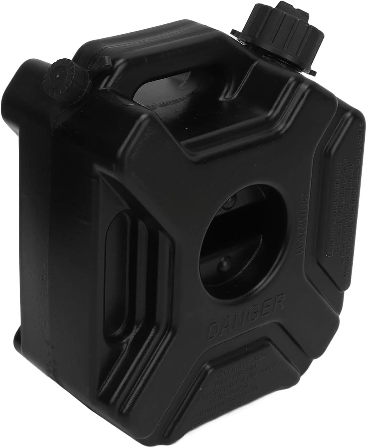 مخزن بنزین 3 لیتری (0.75 گالن) مشکی رنگ، مخزن پشتیبان اضطراری برای خودرو، موتورسیکلت، UTV، ATV و موتورهای خاکی (ABS)