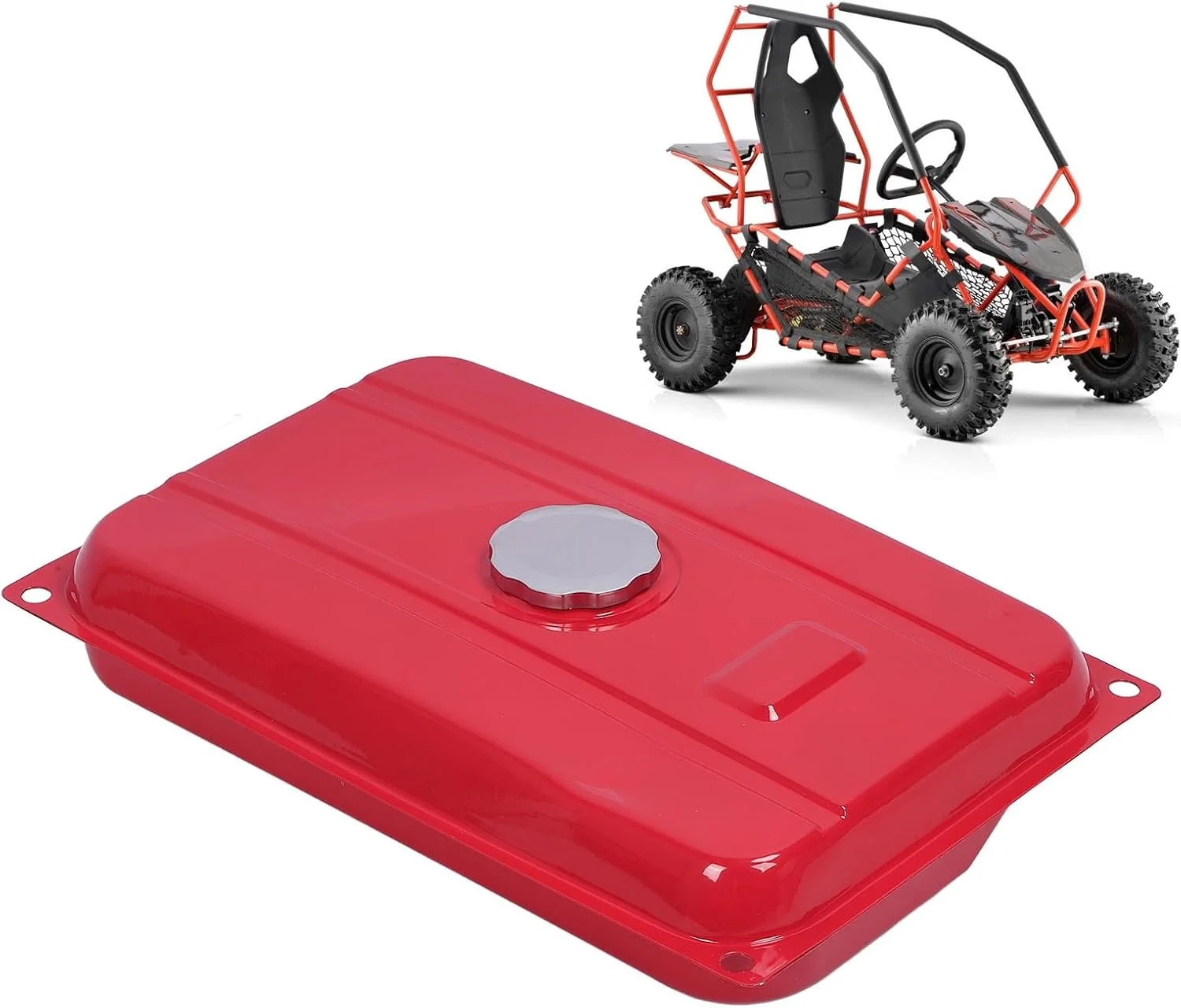 مخزن سوخت بنزین ژنراتور 5 گالنی مناسب برای کارتینگ چهارچرخ DIY، مخازن سوخت بنزین با درب، مخازن ژنراتور با فیلتراسیون تقویت شده آهن، قطعات و لوازم جانبی تامین گاز RV