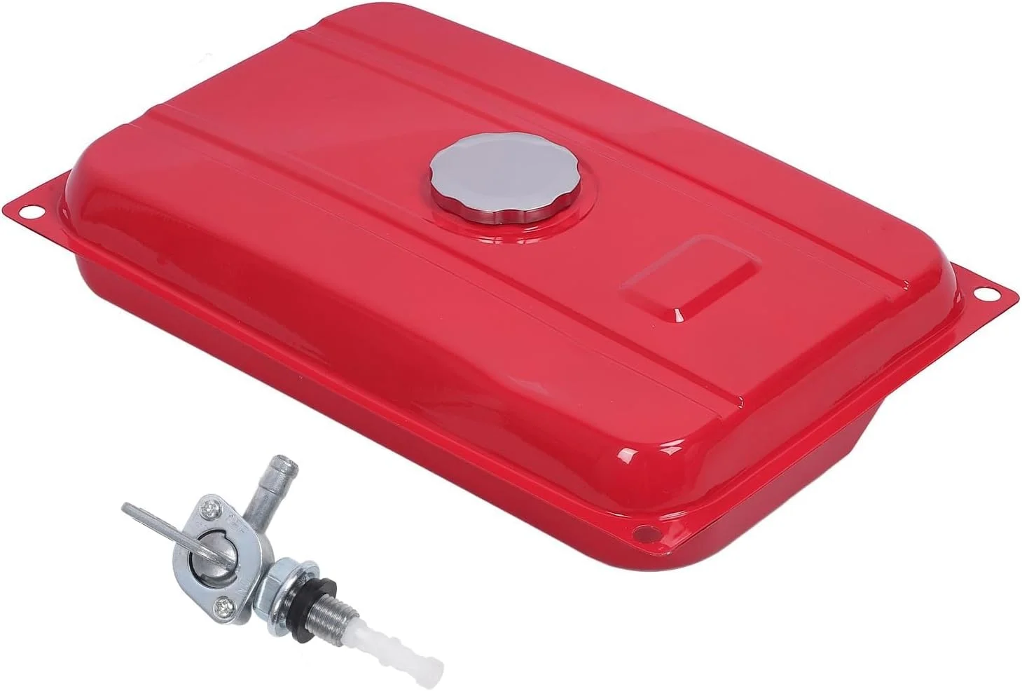 مخزن سوخت بنزین ژنراتور 5 گالنی مناسب برای کارتینگ چهارچرخ DIY، مخازن سوخت بنزین با درب، مخازن ژنراتور با فیلتراسیون تقویت شده آهن، قطعات و لوازم جانبی تامین گاز RV