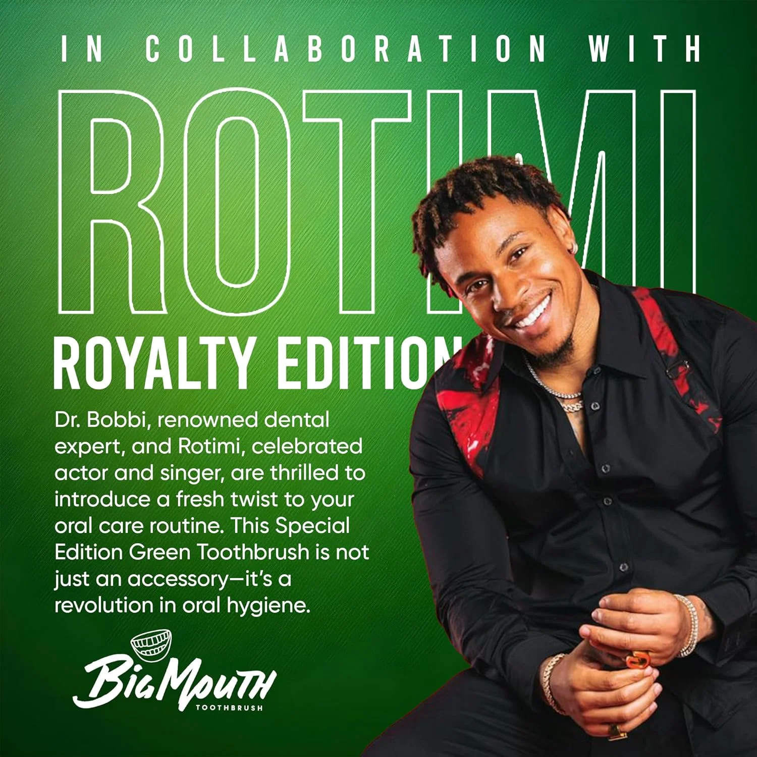 مسواک برقی بزرگ دهان برای بزرگسالان دکتر بابی (دارای ثبت اختراع) مناسب سفر، با یک بار شارژ تا 42 روز، اولتراسونیک قابل شارژ، 5 حالت و تایمر خودکار 2 دقیقه ای، نسخه رویالتی روتیمی