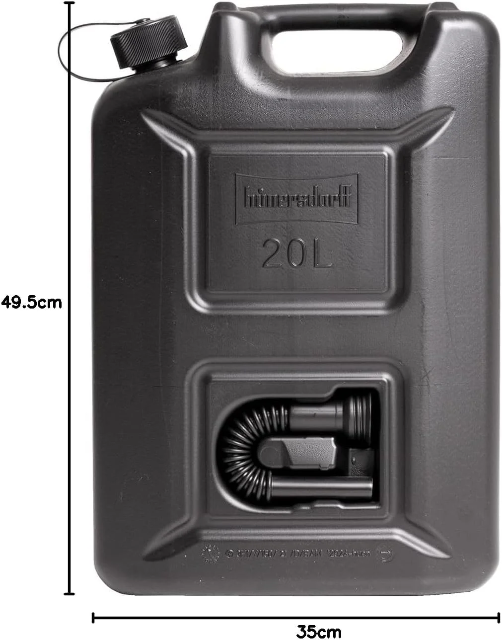 گالن سوخت حرفه ای هونرسدورف 20 لیتری برای بنزین، دیزل و سایر کالاهای خطرناک، دارای تاییدیه سازمان ملل، ساخت آلمان، تولید با تاییدیه TÜV، مشکی گالن سوخت حرفه ای هونرسدورف 20 لیتری برای بنزین، دیزل و سایر کالاهای خطرناک، دارای تاییدیه سازمان ملل، ساخت آلمان، تولید با تاییدیه TÜV، مشکی