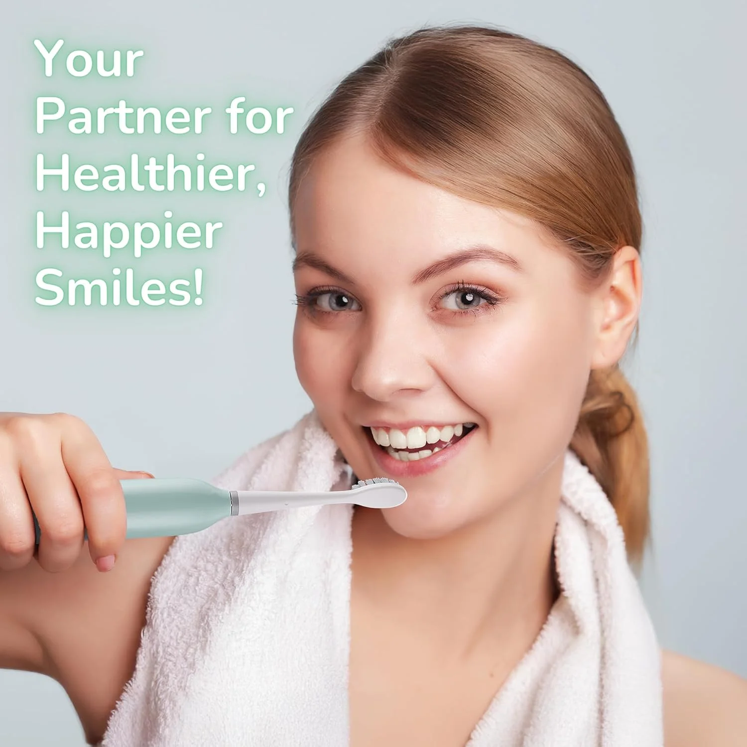 مسواک برقی بزرگسال BarberBoss - فناوری صوتی نوسانی و ارتعاشی، شامل 6 سر برس، تایمر هوشمند، طراحی قابل حمل با کیف حمل، مدل QR-7537 (نعنایی) مسواک برقی بزرگسال BarberBoss - فناوری صوتی نوسانی و ارتعاشی، شامل 6 سر برس، تایمر هوشمند، طراحی قابل حمل با کیف حمل، مدل QR-7537 (نعنایی)