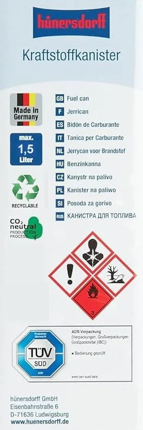 FuelFriend®-PLUS - گالن 1.5 لیتری