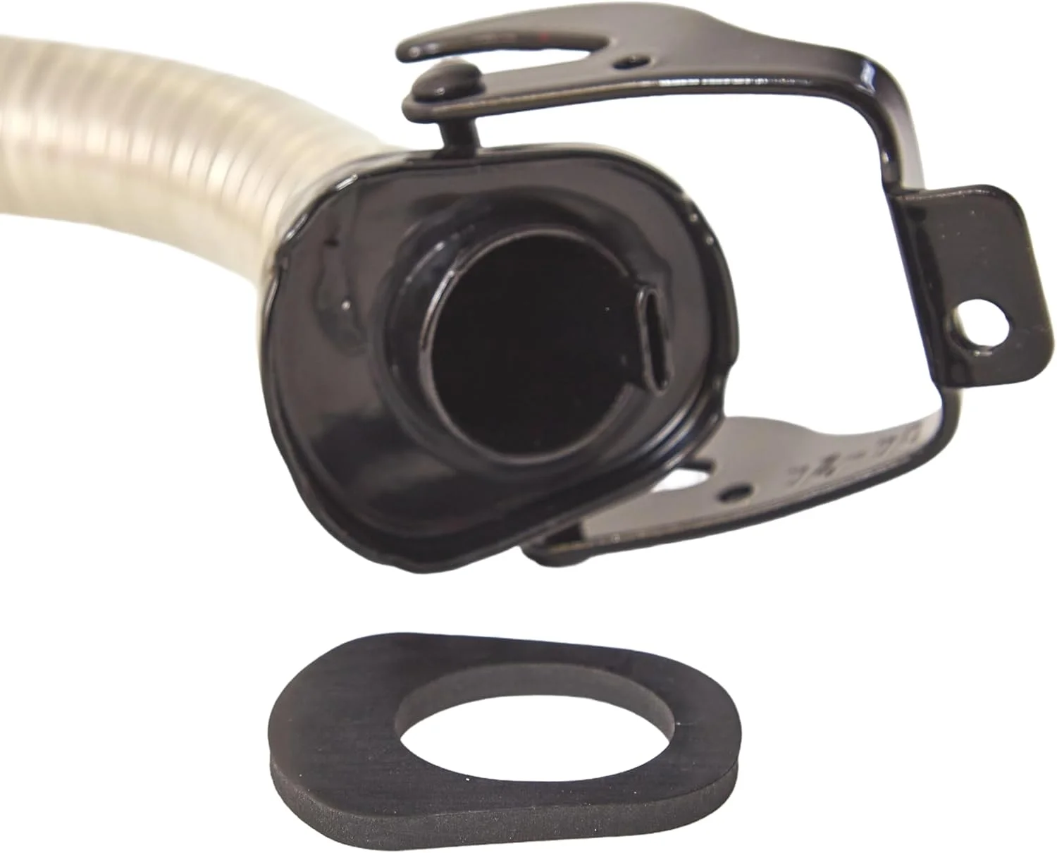 نازل انعطاف پذیر BW® برای گالن سوخت، مناسب برای گالن فلزی بنزین 5/10/20 لیتری، لوله انعطاف پذیر 20 میلی متری برای بنزین، قرمز، RAL 3000، ساخت اروپا