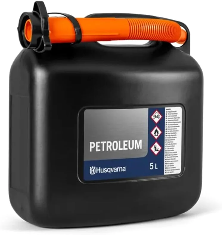 Husqvarna Fuel Canister Petrol Mix Oil 5L with Flexible Spout