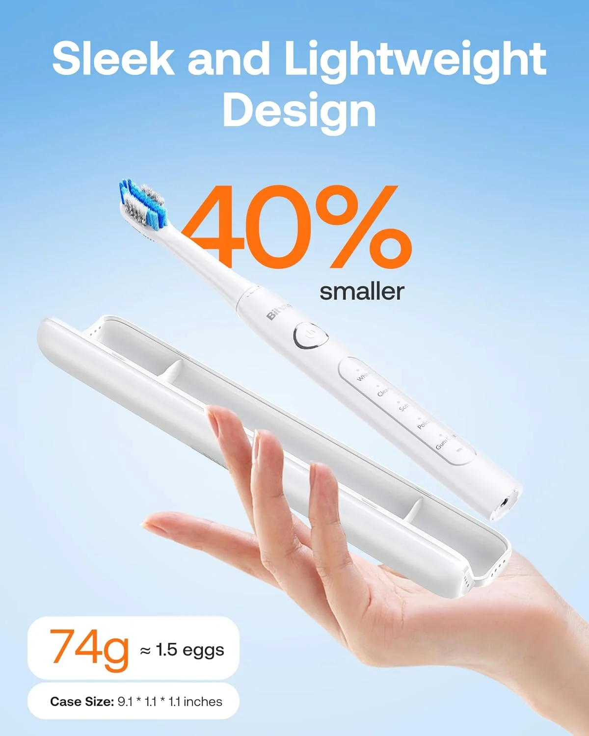 مسواک برقی Bitvae با 8 سری مسواک، 5 حالت مسواک برقی اولتراسونیک با پایه نگهدارنده برای بزرگسالان، مسواک قابل شارژ مسافرتی با تایمر، مسواک اولتراسونیک، سفید D2 مسواک برقی Bitvae با 8 سری مسواک، 5 حالت مسواک برقی اولتراسونیک با پایه نگهدارنده برای بزرگسالان، مسواک قابل شارژ مسافرتی با تایمر، مسواک اولتراسونیک، سفید D2