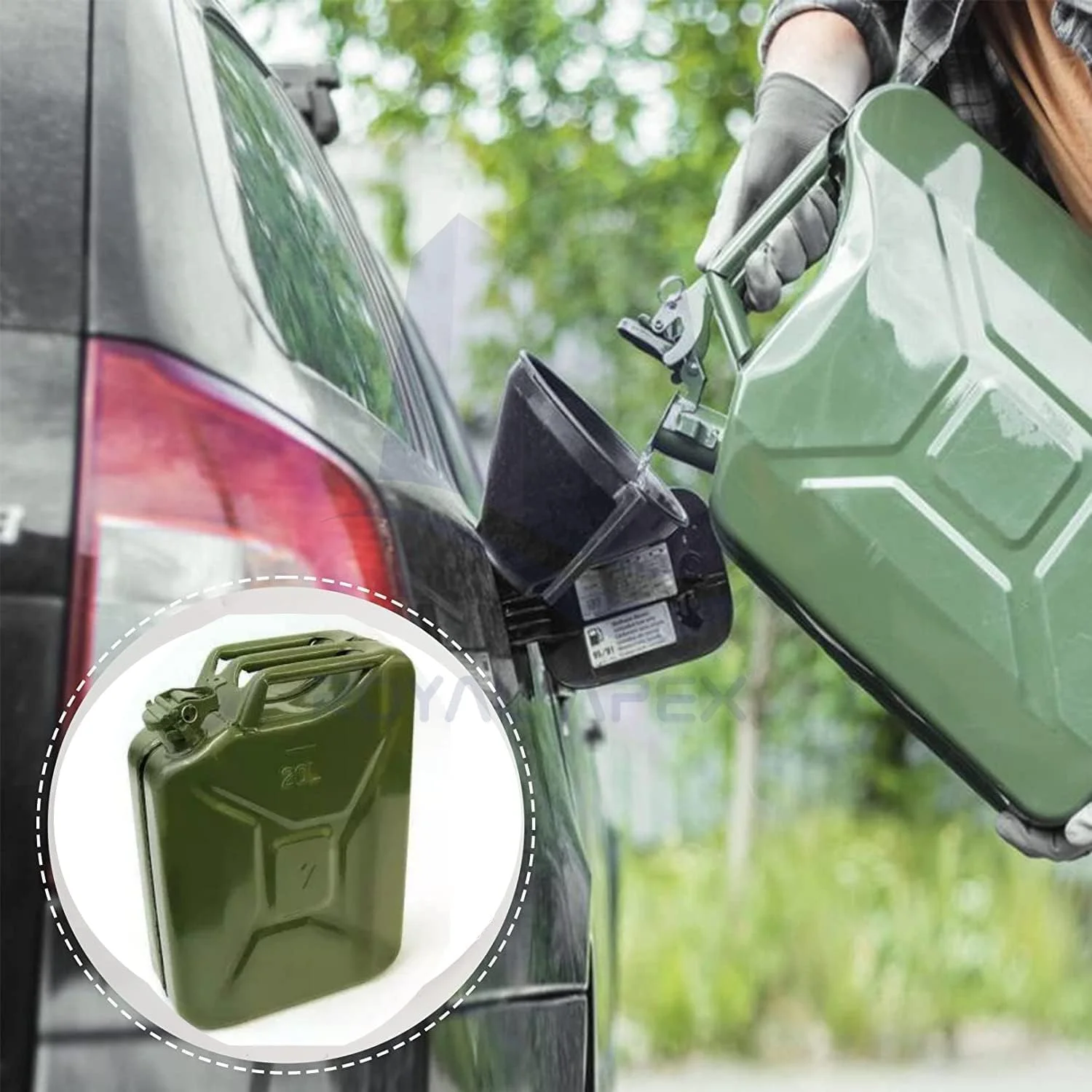 گالن فلزی سنگین 20 لیتری