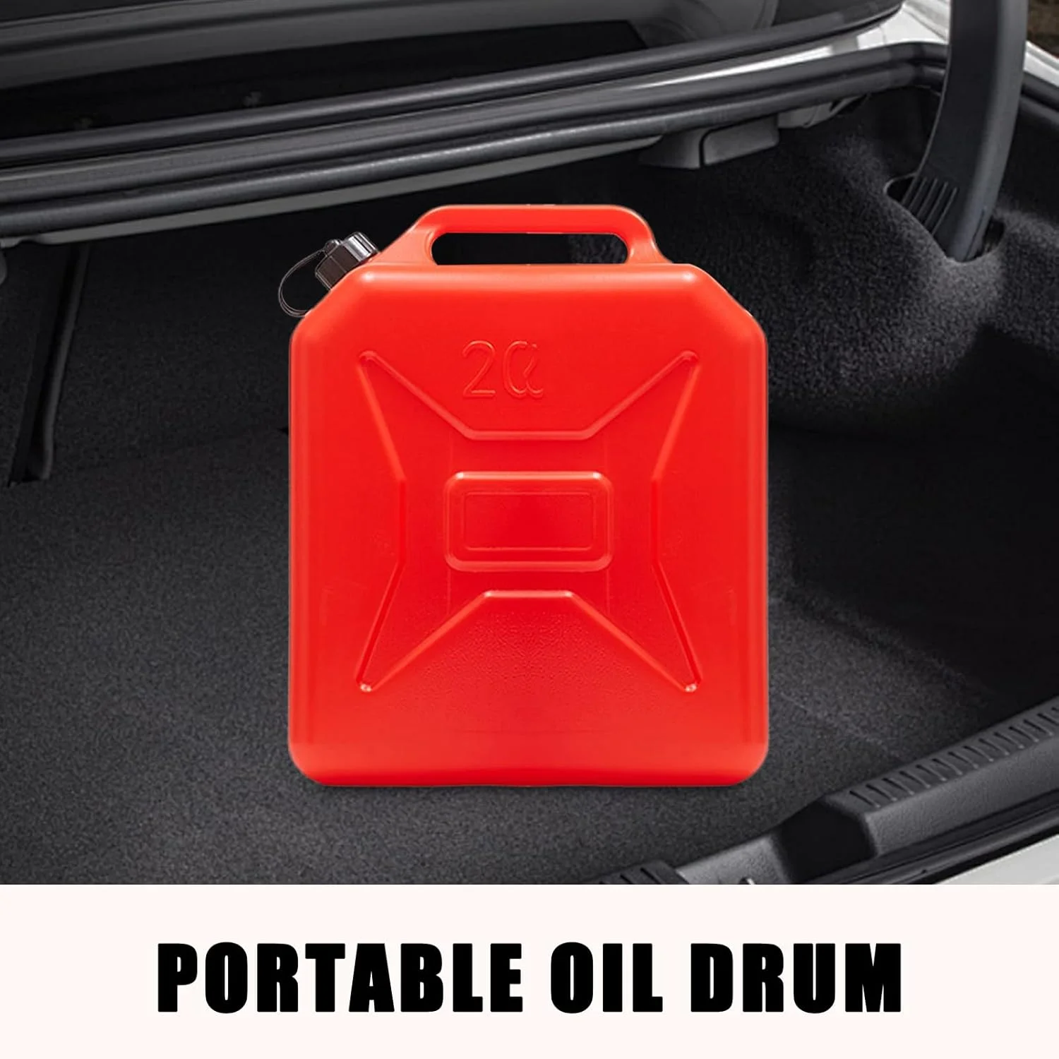 مخزن ذخیره روغن گرمایشی - مخزن ذخیره روغن ماشین | بشکه ضخیم شده برای سوخت گیری مجدد بنزین خودرو، موتورسیکلت، کامیون، قایق، ماشین چمن زنی، تراکتور 5 لیتر/10 لیتر/20 لیتر