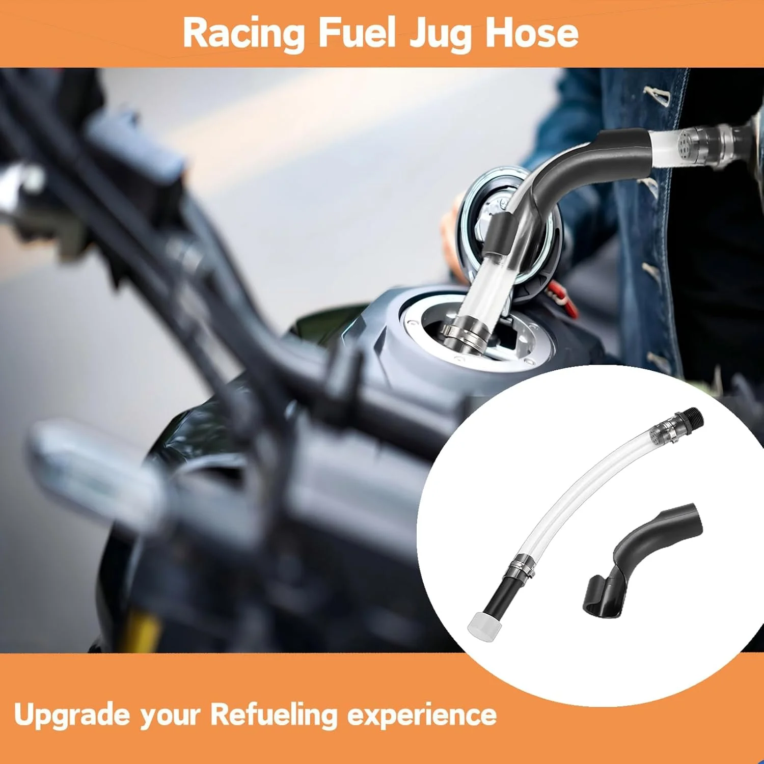 شیلنگ سوخت مسابقه ای HOHNNYREET با خم کن، شیلنگ جایگزین نازل پرکن سریع، برای سوخت مسابقه ای VP، قوطی بنزین و ظروف 5/5.5 گالنی، عرضه شده (1 بسته، 1 اینچ، 26 میلی متر) شیلنگ سوخت مسابقه ای HOHNNYREET با خم کن، شیلنگ جایگزین نازل پرکن سریع، برای سوخت مسابقه ای VP، قوطی بنزین و ظروف 5/5.5 گالنی، عرضه شده (1 بسته، 1 اینچ، 26 میلی متر)