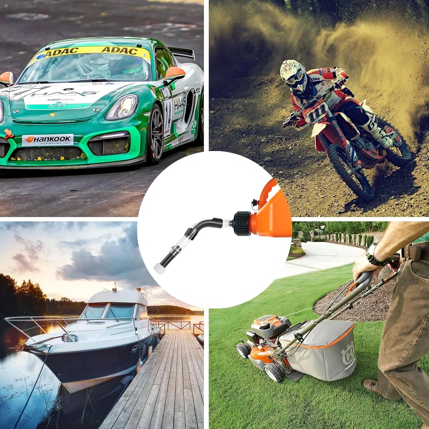 شیلنگ سوخت مسابقه ای HOHNNYREET با خم کن، شیلنگ جایگزین نازل پرکن سریع، برای سوخت مسابقه ای VP، قوطی بنزین و ظروف 5/5.5 گالنی، عرضه شده (1 بسته، 1 اینچ، 26 میلی متر) شیلنگ سوخت مسابقه ای HOHNNYREET با خم کن، شیلنگ جایگزین نازل پرکن سریع، برای سوخت مسابقه ای VP، قوطی بنزین و ظروف 5/5.5 گالنی، عرضه شده (1 بسته، 1 اینچ، 26 میلی متر)