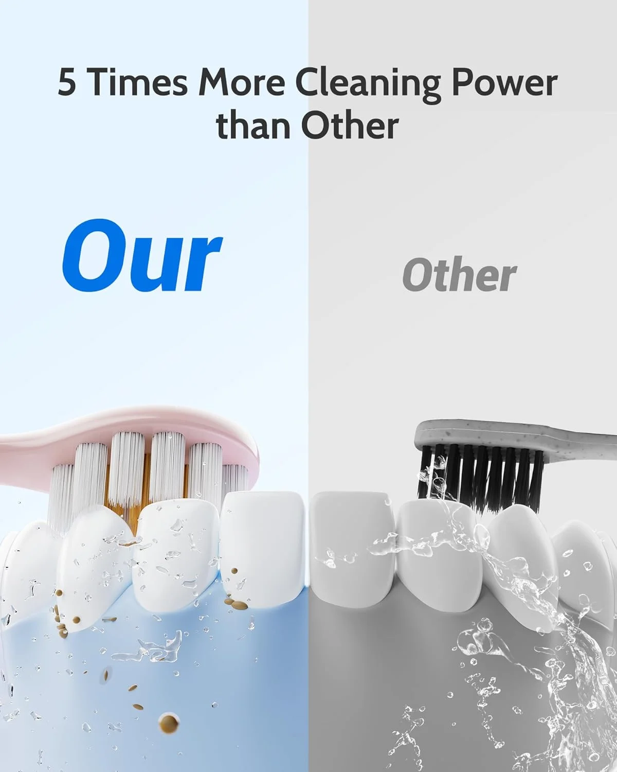 مجموعه 2 عددی مسواک برقی CindyLary، همراه با 12 سری مسواک و 2 مسواک برقی، 5 حالت با تایمر هوشمند 2 دقیقه ای داخلی، یک بار شارژ برای 60 روز، موتور 38000 VPM، مشکی و صورتی. مجموعه 2 عددی مسواک برقی CindyLary، همراه با 12 سری مسواک و 2 مسواک برقی، 5 حالت با تایمر هوشمند 2 دقیقه ای داخلی، یک بار شارژ برای 60 روز، موتور 38000 VPM، مشکی و صورتی.