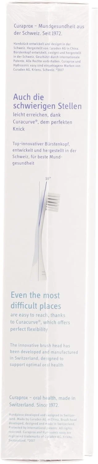 مسواک برقی سونیک Curaprox Hydrosonic Easy – پاکسازی پیشرفته برای مراقبت عالی از دهان و دندان مسواک برقی سونیک Curaprox Hydrosonic Easy – پاکسازی پیشرفته برای مراقبت عالی از دهان و دندان