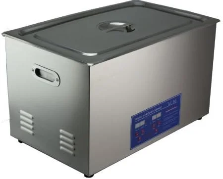 دستگاه تمیز کننده التراسونیک حرفه ای 22 لیتری DJGdfbj از جنس استیل ضد زنگ، با قابلیت تنظیم حرارت و زمان، مناسب برای مصارف تجاری