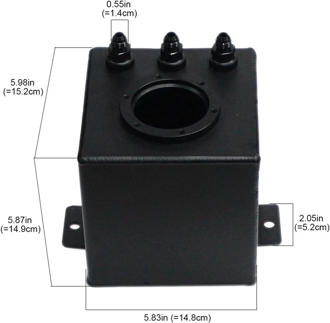 مخزن ذخیره روغن یونیورسال GFSuwqj، مخزن 2 لیتری آلومینیومی ذخیره روغن/مخزن سوخت/مخزن بنزین به همراه پمپ سوخت 044 و جداکننده روغن از هوا (نقره ای) مخزن ذخیره روغن یونیورسال GFSuwqj، مخزن 2 لیتری آلومینیومی ذخیره روغن/مخزن سوخت/مخزن بنزین به همراه پمپ سوخت 044 و جداکننده روغن از هوا (نقره ای)