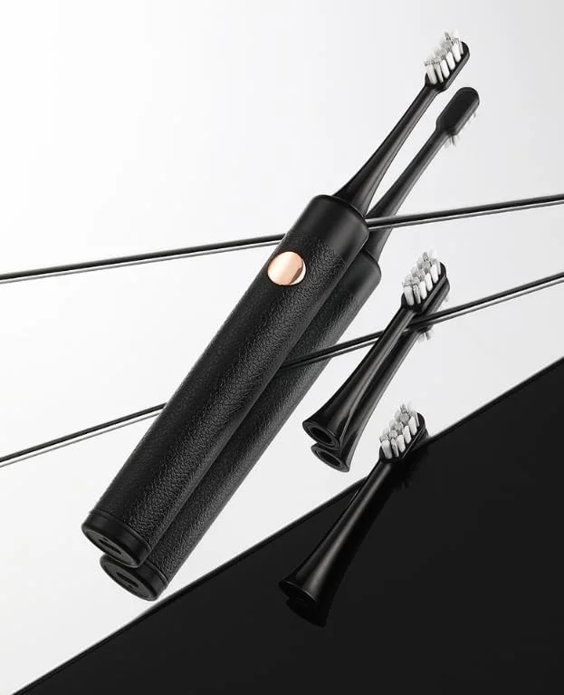 مسواک برقی صوتی بزرگسالان اوگر، مسواک برقی قابل شارژ، 4 حالت کاری، با 4 سر مسواک صوتی، IPX7، تایمر هوشمند، مدل مشکی مسواک برقی صوتی بزرگسالان اوگر، مسواک برقی قابل شارژ، 4 حالت کاری، با 4 سر مسواک صوتی، IPX7، تایمر هوشمند، مدل مشکی