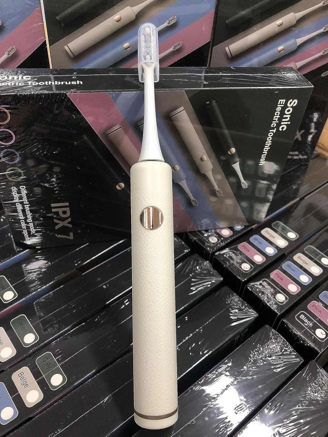 مسواک برقی صوتی بزرگسالان اوگر، مسواک برقی قابل شارژ، 4 حالت کاری، با 4 سری مسواک صوتی، IPX7، تایمر هوشمند، مدل سفید مسواک برقی صوتی بزرگسالان اوگر، مسواک برقی قابل شارژ، 4 حالت کاری، با 4 سری مسواک صوتی، IPX7، تایمر هوشمند، مدل سفید