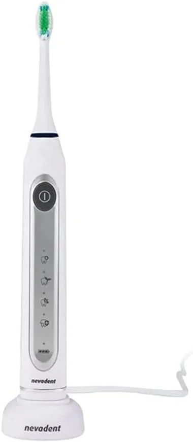 ست مسواک برقی سونیک NSZB 3.7 C4، استند شارژ با جعبه نگهداری، سفید