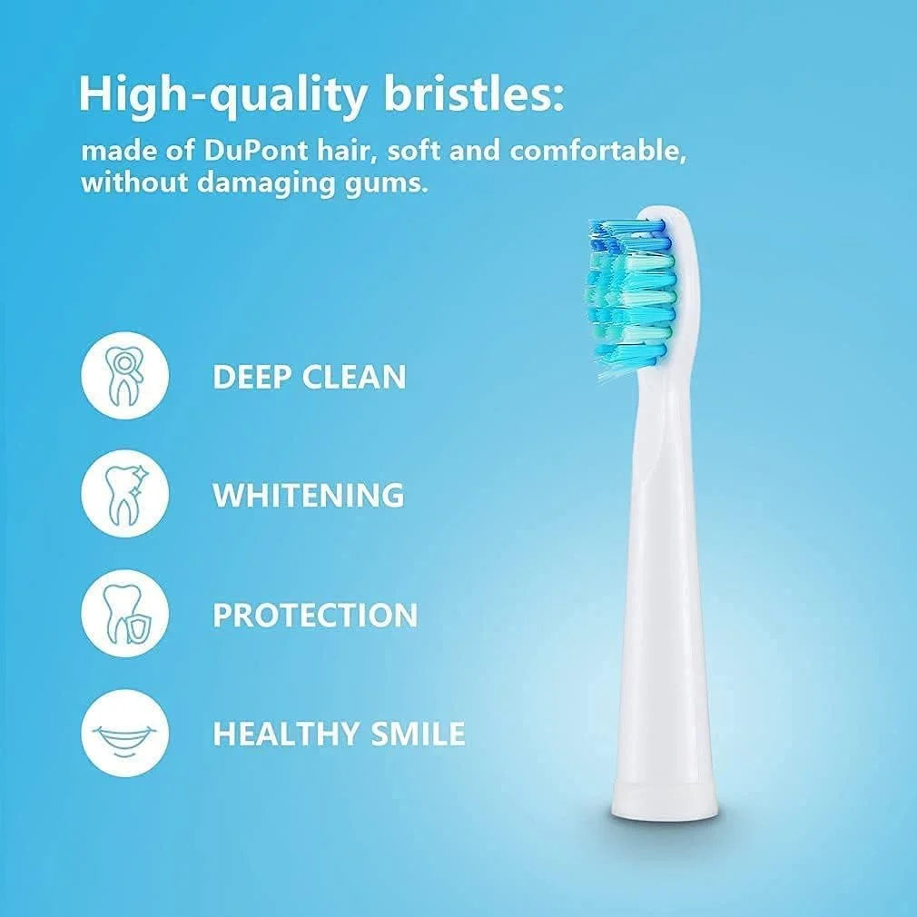 Sonic Electric Toothbrush for Adults, 3 Modes with 2 Mins Build in Timer, 31000 Times per Minute Charged 4 Hours at Least 25 Days Use Ultrasonic Toothbrush with 3 Brush Heads, Waterproof
