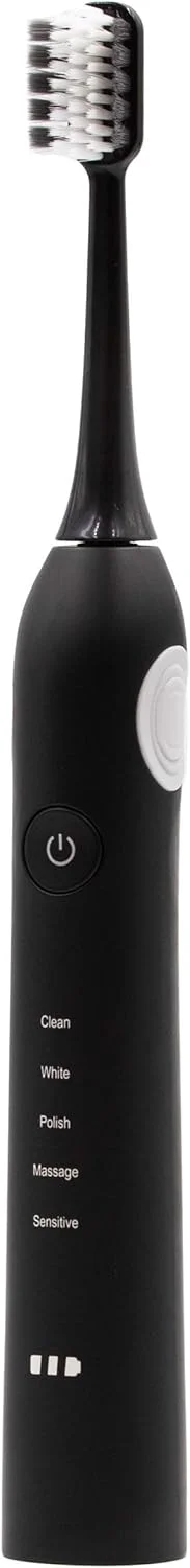 مسواک برقی اووک با 5 حالت مسواک زدن و 2 برس پیشرفته، مشکی مسواک برقی اووک با 5 حالت مسواک زدن و 2 برس پیشرفته، مشکی