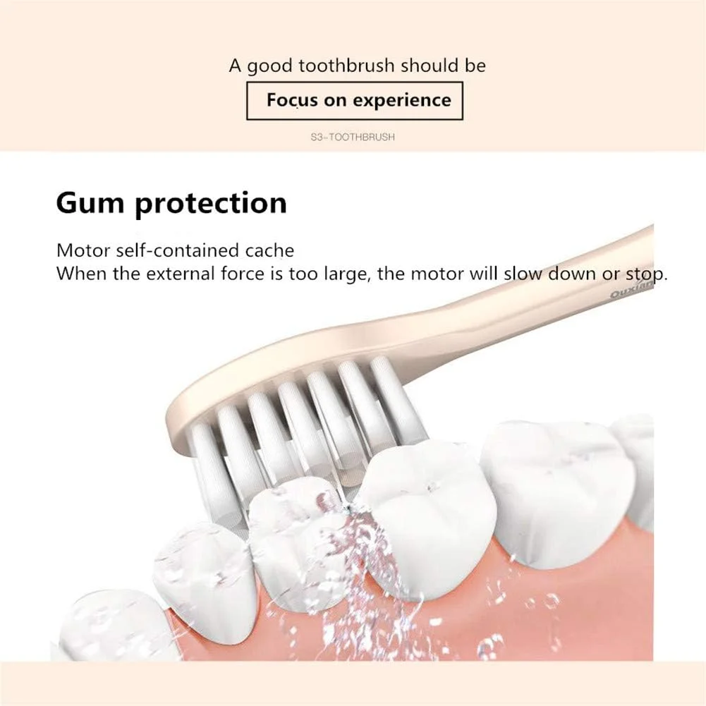 مسواک برقی سونیک، 4 حالت، 4 سر برس، شارژ سریع USB، منبع تغذیه، 1 ساعت شارژ، حداقل 30 روز استفاده (آبی تیره) مسواک برقی سونیک، 4 حالت، 4 سر برس، شارژ سریع USB، منبع تغذیه، 1 ساعت شارژ، حداقل 30 روز استفاده (آبی تیره)