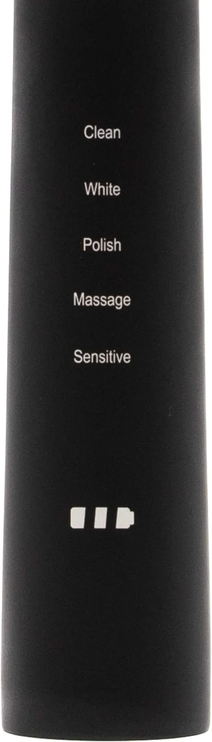 مسواک برقی اووک با 5 حالت مسواک زدن و 2 برس پیشرفته، مشکی مسواک برقی اووک با 5 حالت مسواک زدن و 2 برس پیشرفته، مشکی