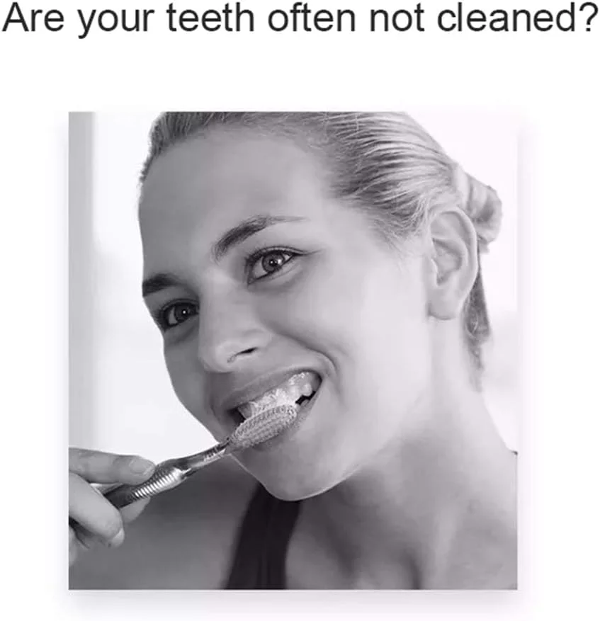 مسواک برقی، مسواک برقی صوتی با منبع تغذیه USB با 5 حالت قدرتمند، تایمر هوشمند 2 دقیقه ای و 2 سر برس، برای مسافرت یا استفاده در منزل، سفید