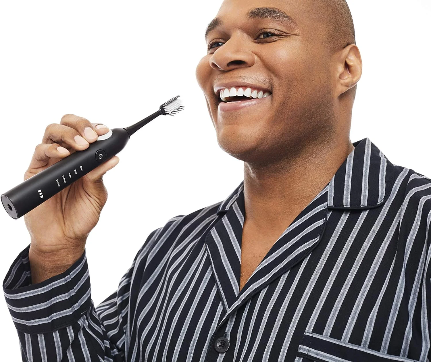 مسواک برقی اووک با 5 حالت مسواک زدن و 2 برس پیشرفته، مشکی مسواک برقی اووک با 5 حالت مسواک زدن و 2 برس پیشرفته، مشکی