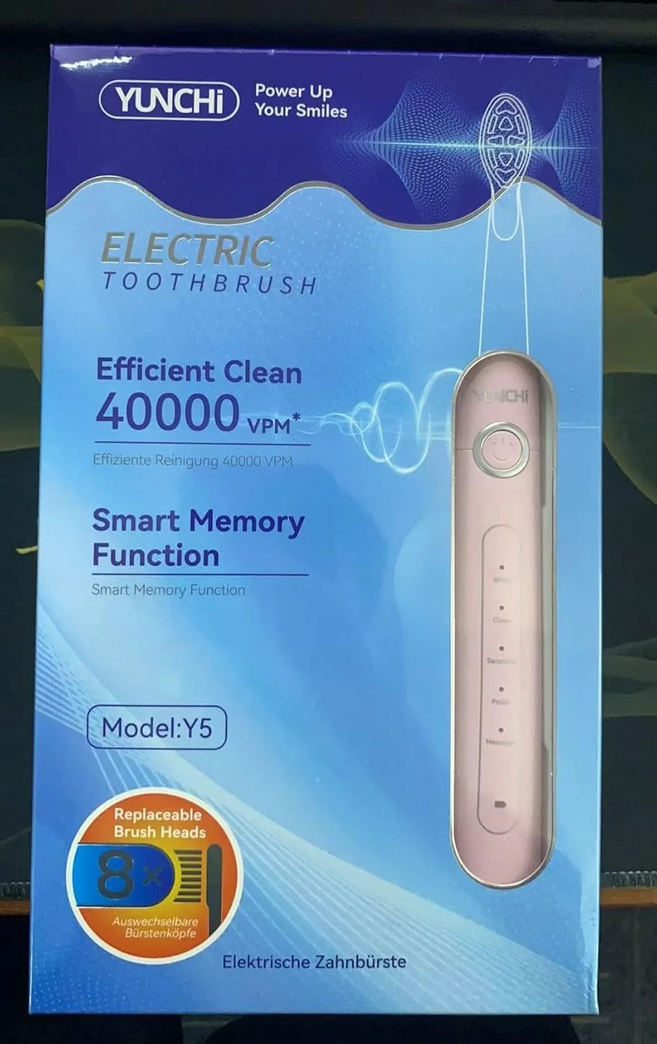 مسواک برقی، مسواک صوتی قابل شارژ با 8 سری مسواک 40000 VPM، تایمر هوشمند 5 حالت تمیز کردن تا 30 روز، مسواک برقی برای بزرگسالان و کودکان 6-12 سال (صورتی، M) مسواک برقی، مسواک صوتی قابل شارژ با 8 سری مسواک 40000 VPM، تایمر هوشمند 5 حالت تمیز کردن تا 30 روز، مسواک برقی برای بزرگسالان و کودکان 6-12 سال (صورتی، M)