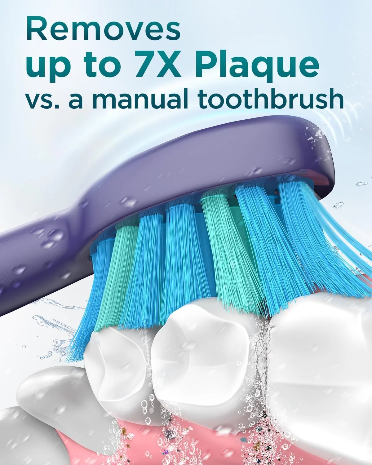 مسواک برقی صوتی COULAX برای بزرگسالان، با 8 سری مسواک، 5 حالت، مسواک برقی با جعبه، مسواک برقی اولتراسونیک IPX7 برای خانواده ها، مسافرت، بنفش تیره مسواک برقی صوتی COULAX برای بزرگسالان، با 8 سری مسواک، 5 حالت، مسواک برقی با جعبه، مسواک برقی اولتراسونیک IPX7 برای خانواده ها، مسافرت، بنفش تیره