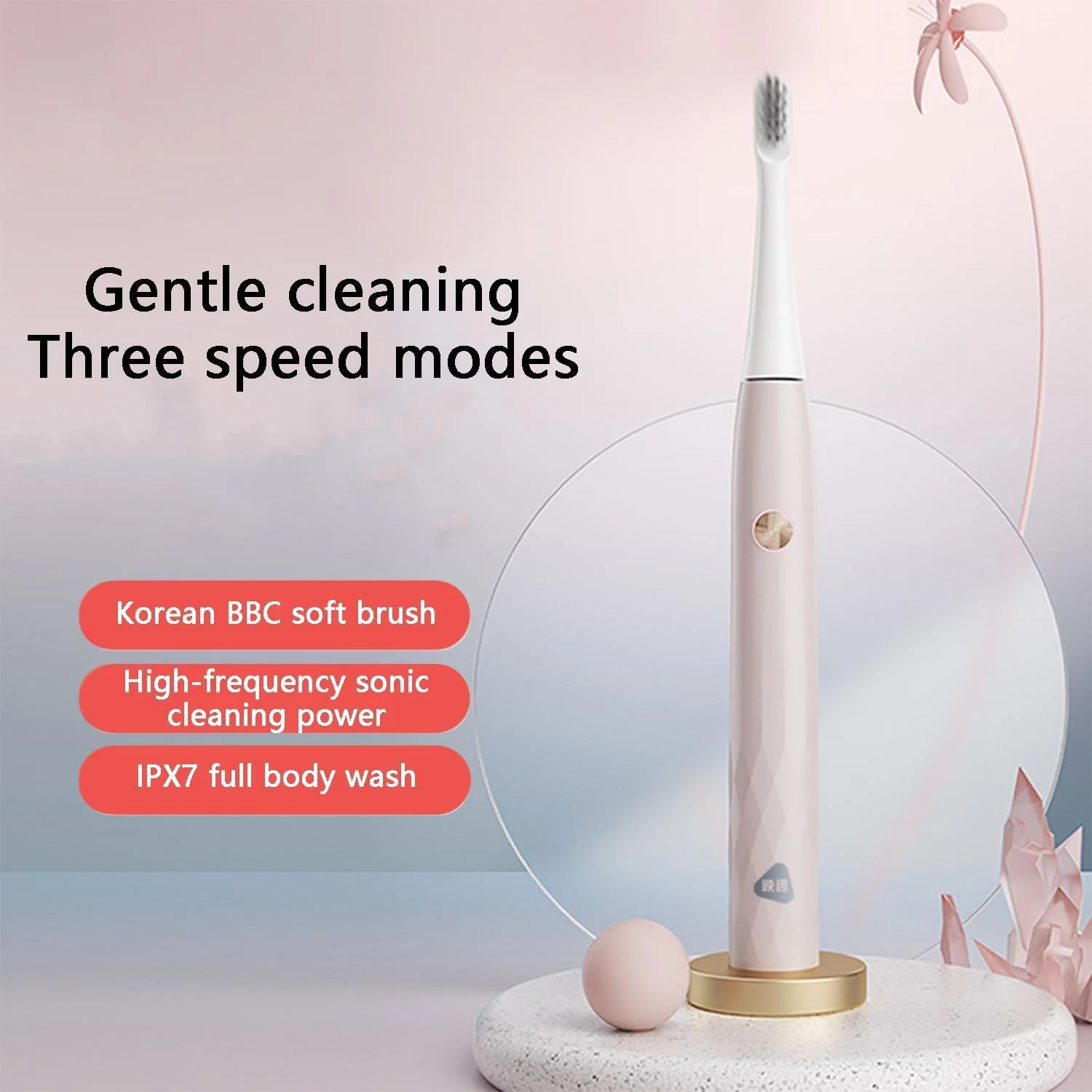 مسواک برقی ENCHEN، مسواک برقی سونیک بزرگسالان، سه حالت، ضد آب IPX7، موهای دو سر کره ای BBC، مسواک برقی قابل شارژ مسافرتی (خاکستری، بزرگسال) مسواک برقی ENCHEN، مسواک برقی سونیک بزرگسالان، سه حالت، ضد آب IPX7، موهای دو سر کره ای BBC، مسواک برقی قابل شارژ مسافرتی (خاکستری، بزرگسال)