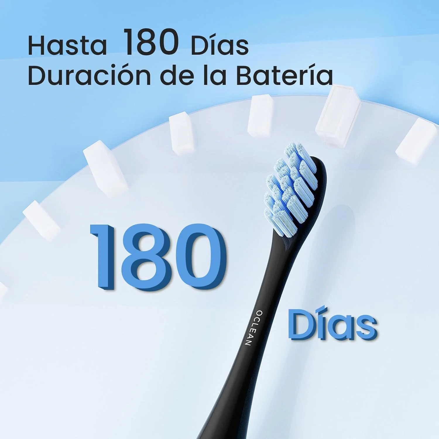 ست مسافرتی مسواک برقی Oclean Flow TravelGo، مسواک صوتی با 180 روز عمر باتری به همراه کیف مسافرتی، مسواک برقی صوتی 5 حالته با 6 سر مسواک و استاندارد ضدآب IPX7، مشکی